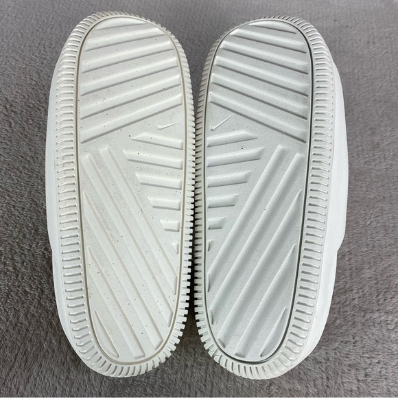 Nike Calm Slide Sandals Womens Size 7 White Water Comfort Casual NEW - Picture 9 of 9